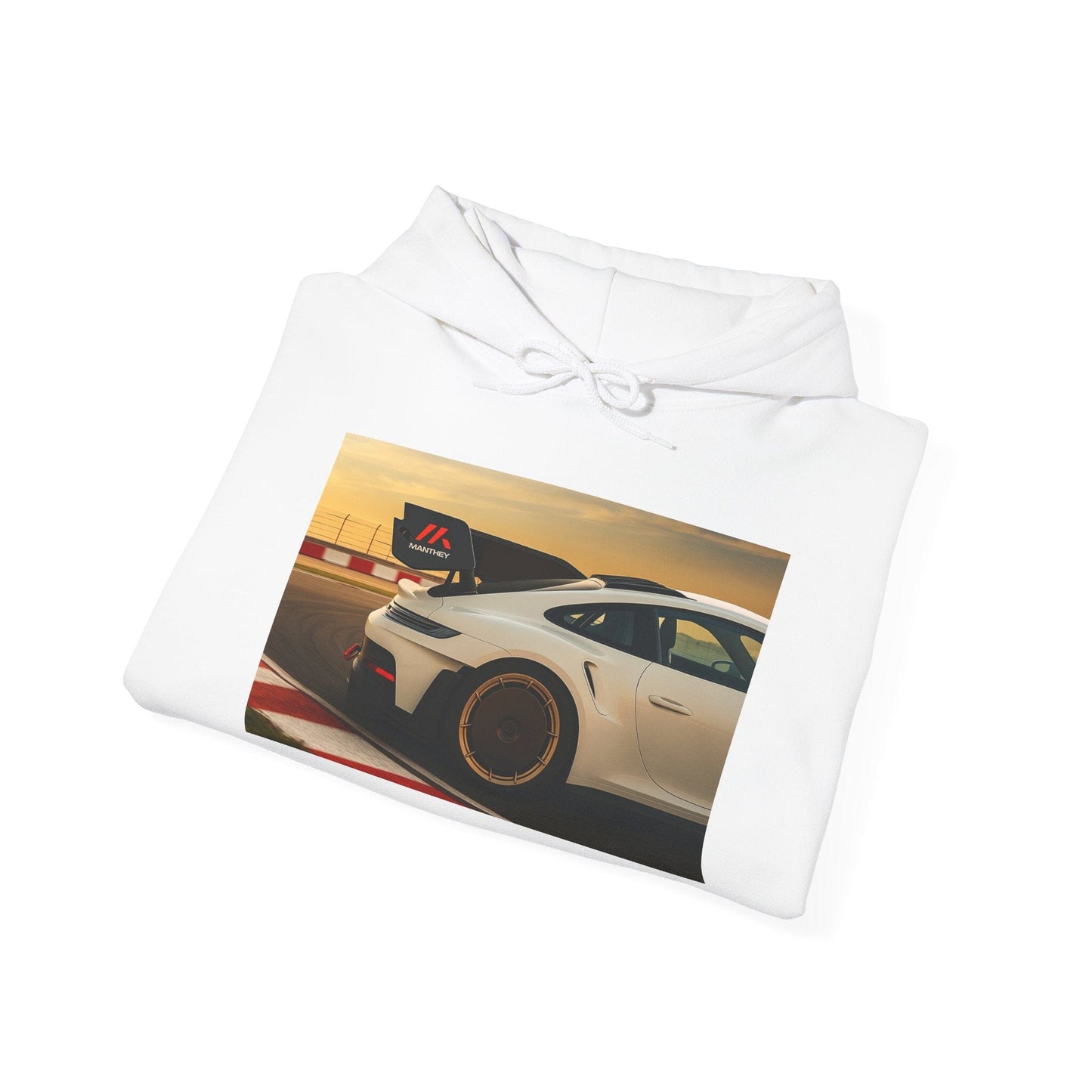 Racing Enthusiast Hooded Sweatshirt Hoodie Printify