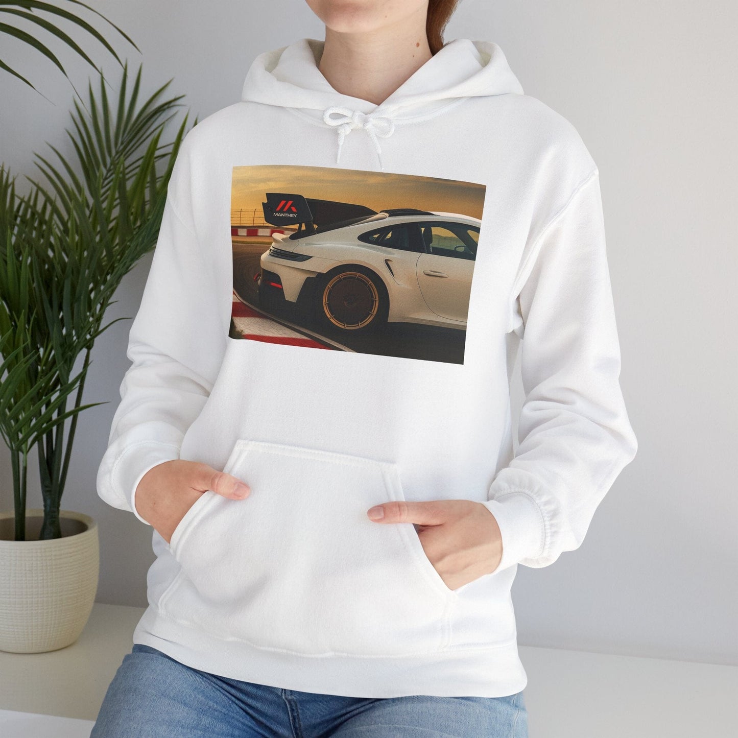 Racing Enthusiast Hooded Sweatshirt Hoodie Printify