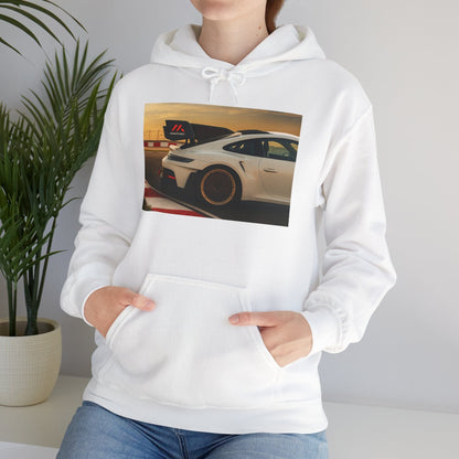 Racing Enthusiast Hooded Sweatshirt Hoodie Printify 